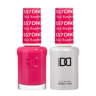  DND Gel Nail Polish Duo - 557 Pink Colors - Hot Raspberry by DND - Daisy Nail Designs sold by DTK Nail Supply