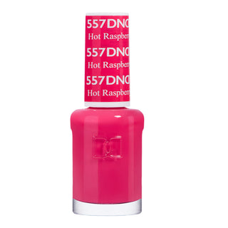 DND Nail Lacquer - 557 Pink Colors - Hot Raspberry by DND - Daisy Nail Designs sold by DTK Nail Supply