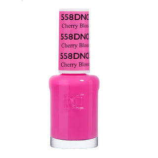 DND Nail Lacquer - 558 Pink Colors - Cherry Blossom by DND - Daisy Nail Designs sold by DTK Nail Supply