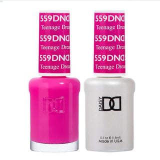  DND Gel Nail Polish Duo - 559 Pink Colors - Teenage Dream by DND - Daisy Nail Designs sold by DTK Nail Supply