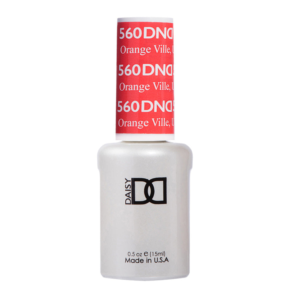  DND Gel Polish - 560 Orange Colors - Orange Ville, UT by DND - Daisy Nail Designs sold by DTK Nail Supply