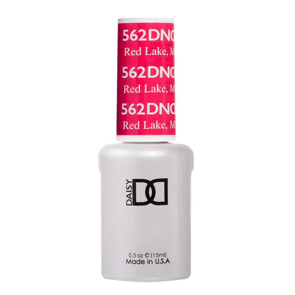  DND Gel Polish - 562 Red Colors - Red Lake, MN by DND - Daisy Nail Designs sold by DTK Nail Supply