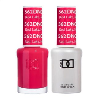 DND Gel Nail Polish Duo - 562 Red Colors - Red Lake, MN by DND - Daisy Nail Designs sold by DTK Nail Supply