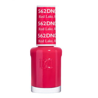  DND Nail Lacquer - 562 Red Colors - Red Lake, MN by DND - Daisy Nail Designs sold by DTK Nail Supply