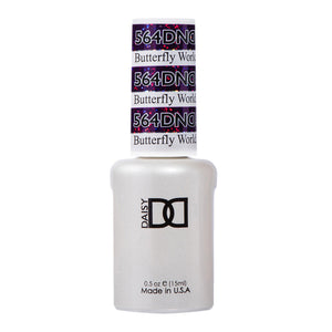  DND Gel Polish - 564 Purple Colors - Butterfly World, FL by DND - Daisy Nail Designs sold by DTK Nail Supply