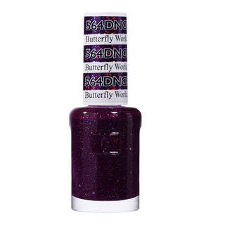  DND Nail Lacquer - 564 Purple Colors - Butterfly World, FL by DND - Daisy Nail Designs sold by DTK Nail Supply