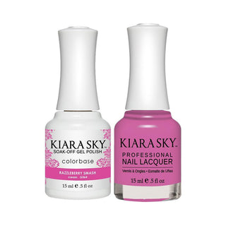  Kiara Sky Gel Nail Polish Duo - 564 Razzleberry Smash by Kiara Sky sold by DTK Nail Supply