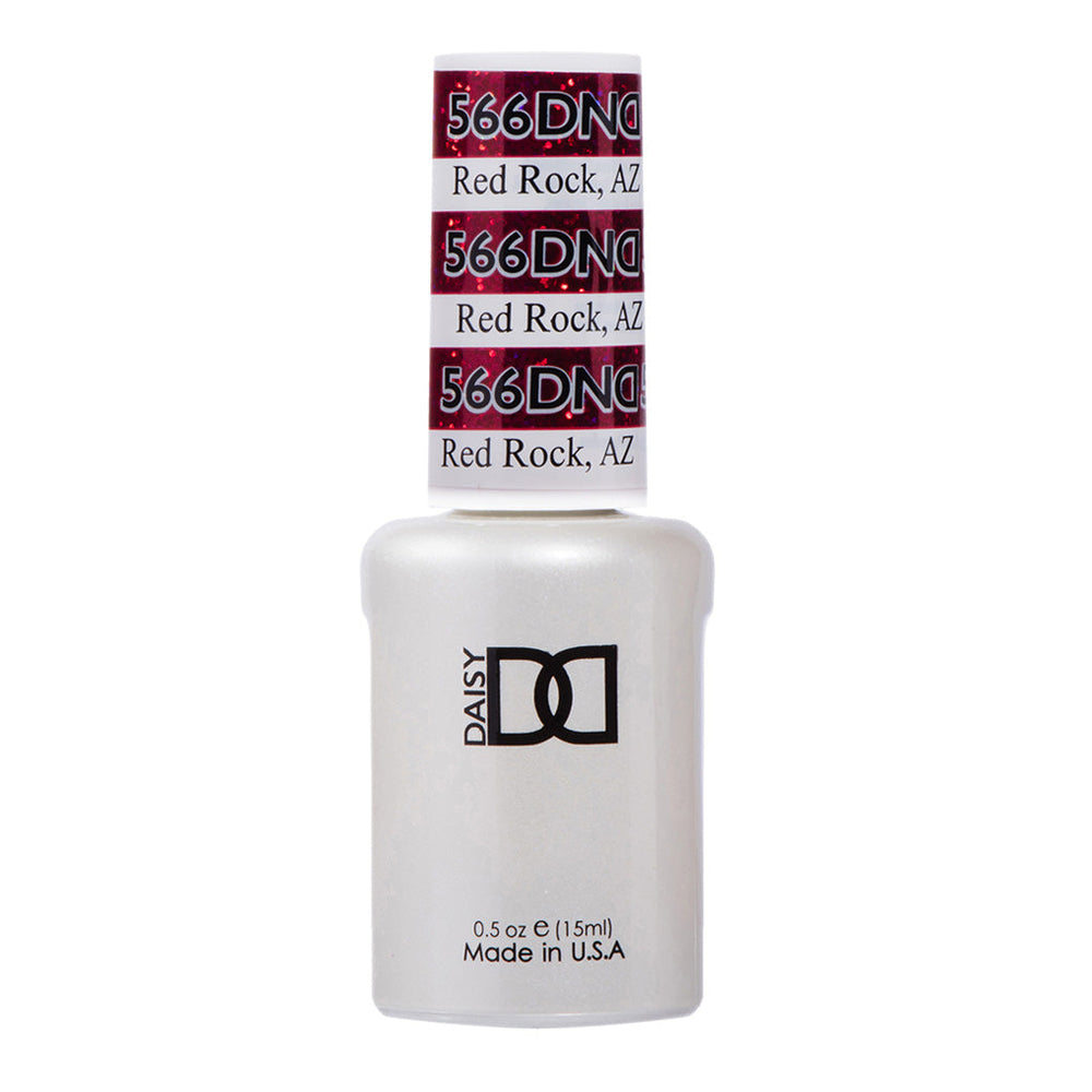  DND Gel Polish - 566 Red Colors - Red Rock, AZ by DND - Daisy Nail Designs sold by DTK Nail Supply