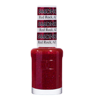  DND Nail Lacquer - 566 Red Colors - Red Rock, AZ by DND - Daisy Nail Designs sold by DTK Nail Supply