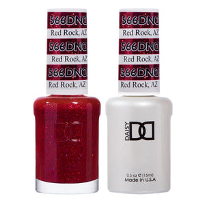  DND Gel Nail Polish Duo - 566 Red Rock, AZ by DND - Daisy Nail Designs sold by DTK Nail Supply