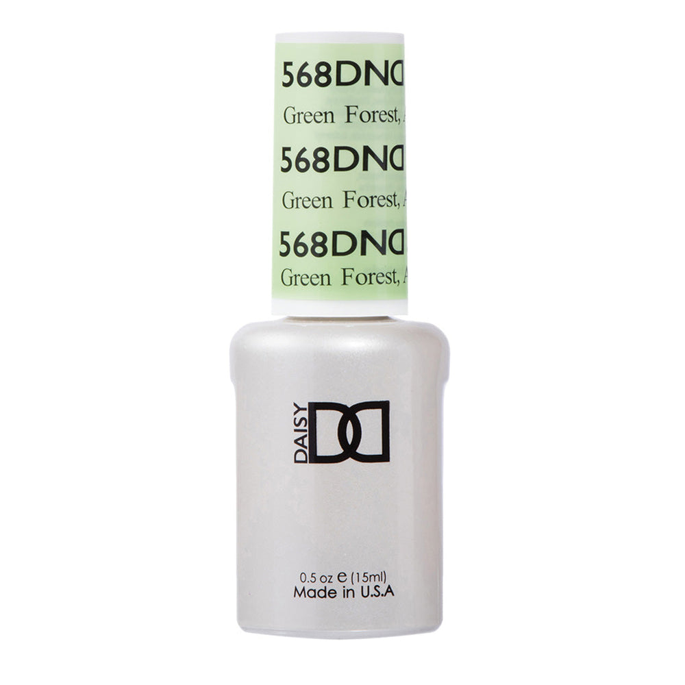  DND Gel Polish - 568 Green Colors - Green Forest, AK by DND - Daisy Nail Designs sold by DTK Nail Supply