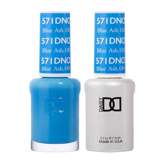  DND Gel Nail Polish Duo - 571 Blue Colors - Blue Ash, OH by DND - Daisy Nail Designs sold by DTK Nail Supply