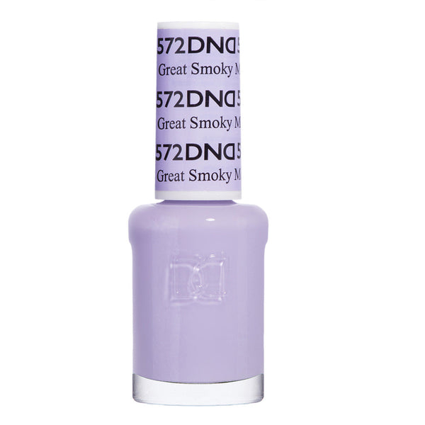  DND Nail Lacquer - 572 Purple Colors - Great Smoky Mountain, TN by DND - Daisy Nail Designs sold by DTK Nail Supply