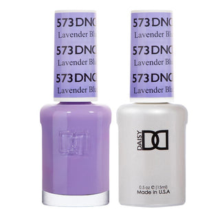  DND Gel Nail Polish Duo - 573 Purple Colors - Lavender Blue by DND - Daisy Nail Designs sold by DTK Nail Supply