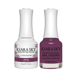  Kiara Sky Gel Nail Polish Duo - 574 Smitten by Kiara Sky sold by DTK Nail Supply