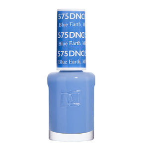 DND Nail Lacquer - 575 Blue Colors - Blue Earth by DND - Daisy Nail Designs sold by DTK Nail Supply