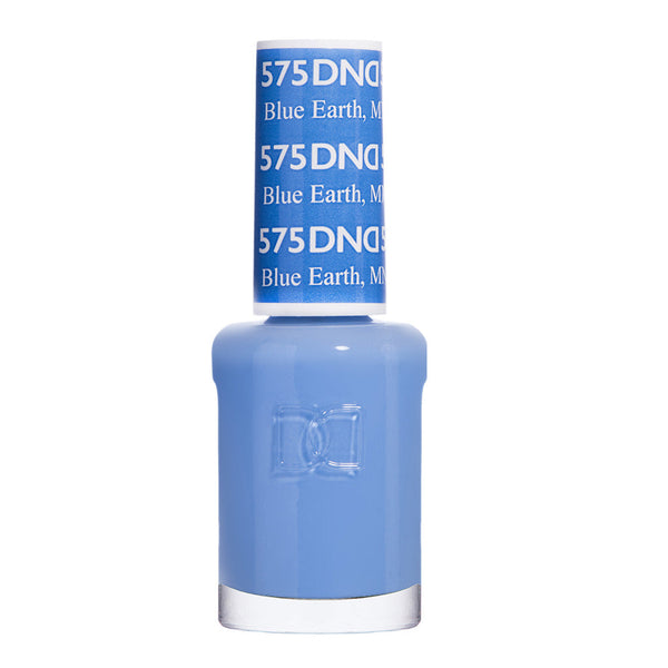 DND Nail Lacquer - 575 Blue Colors - Blue Earth by DND - Daisy Nail Designs sold by DTK Nail Supply