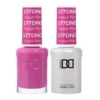  DND Gel Nail Polish Duo - 577 Pink Colors - French Rose by DND - Daisy Nail Designs sold by DTK Nail Supply