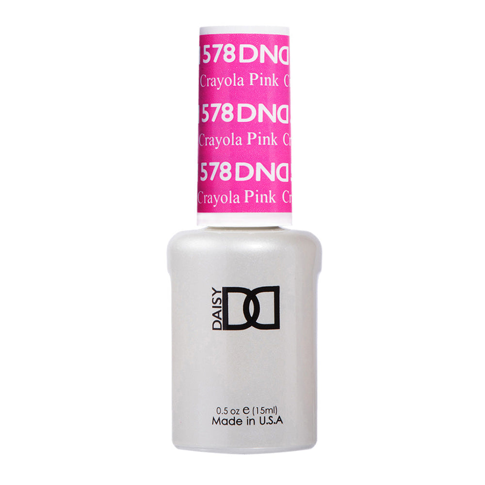 DND Gel Polish - 578 Pink Colors - Crayola Pink by DND - Daisy Nail Designs sold by DTK Nail Supply