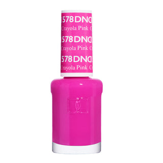 DND Nail Lacquer - 578 Pink Colors - Crayola Pink