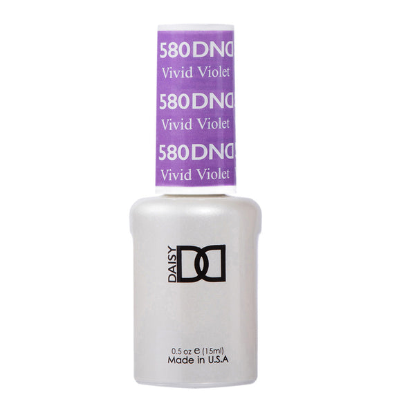 DND Gel Polish - 580 Purple Colors - Vivid Violet by DND - Daisy Nail Designs sold by DTK Nail Supply