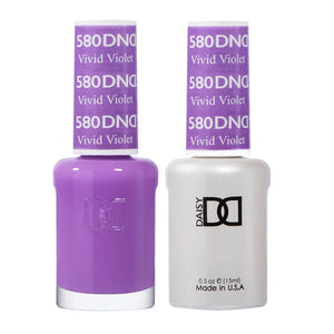  DND Gel Nail Polish Duo - 580 Vivid Violet by DND - Daisy Nail Designs sold by DTK Nail Supply