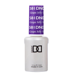 DND Gel Polish - 581 Purple Colors - Grape Jelly by DND - Daisy Nail Designs sold by DTK Nail Supply