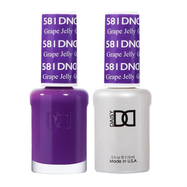  DND Gel Nail Polish Duo - 581 Grape Jelly by DND - Daisy Nail Designs sold by DTK Nail Supply