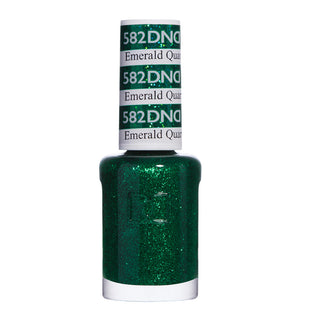 DND Nail Lacquer - 582 Green Colors - Emerald Quartz by DND - Daisy Nail Designs sold by DTK Nail Supply