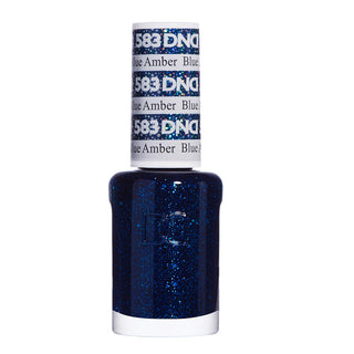 DND Nail Lacquer - 583 Blue Colors - Blue Amber by DND - Daisy Nail Designs sold by DTK Nail Supply