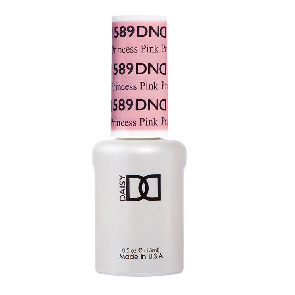 DND Gel Polish - 589 Pink Colors - Princess Pink by DND - Daisy Nail Designs sold by DTK Nail Supply