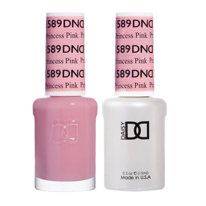  DND Gel Nail Polish Duo - 589 Princess Pink by DND - Daisy Nail Designs sold by DTK Nail Supply