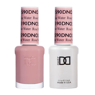  DND Gel Nail Polish Duo - 590 Rose Water by DND - Daisy Nail Designs sold by DTK Nail Supply