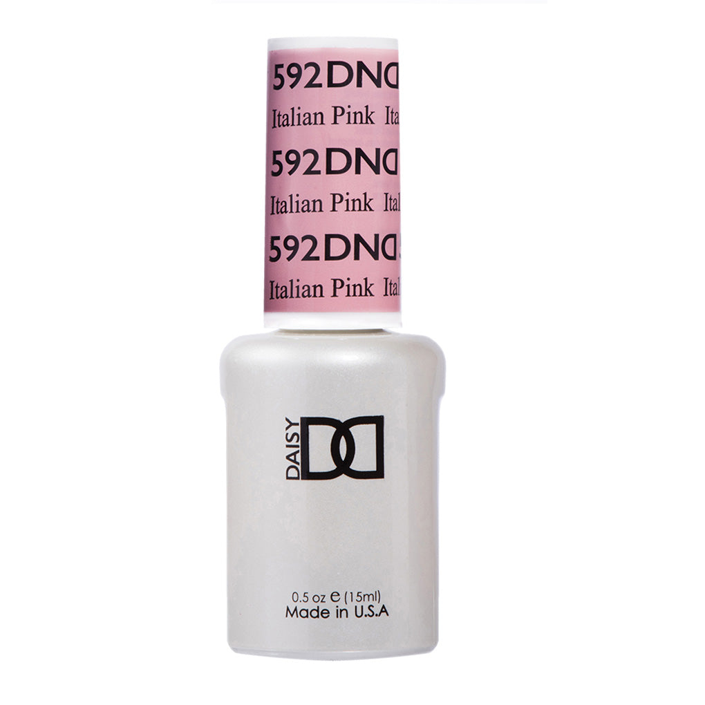 DND Gel Polish - 592 Pink Colors - Italian Pink by DND - Daisy Nail Designs sold by DTK Nail Supply