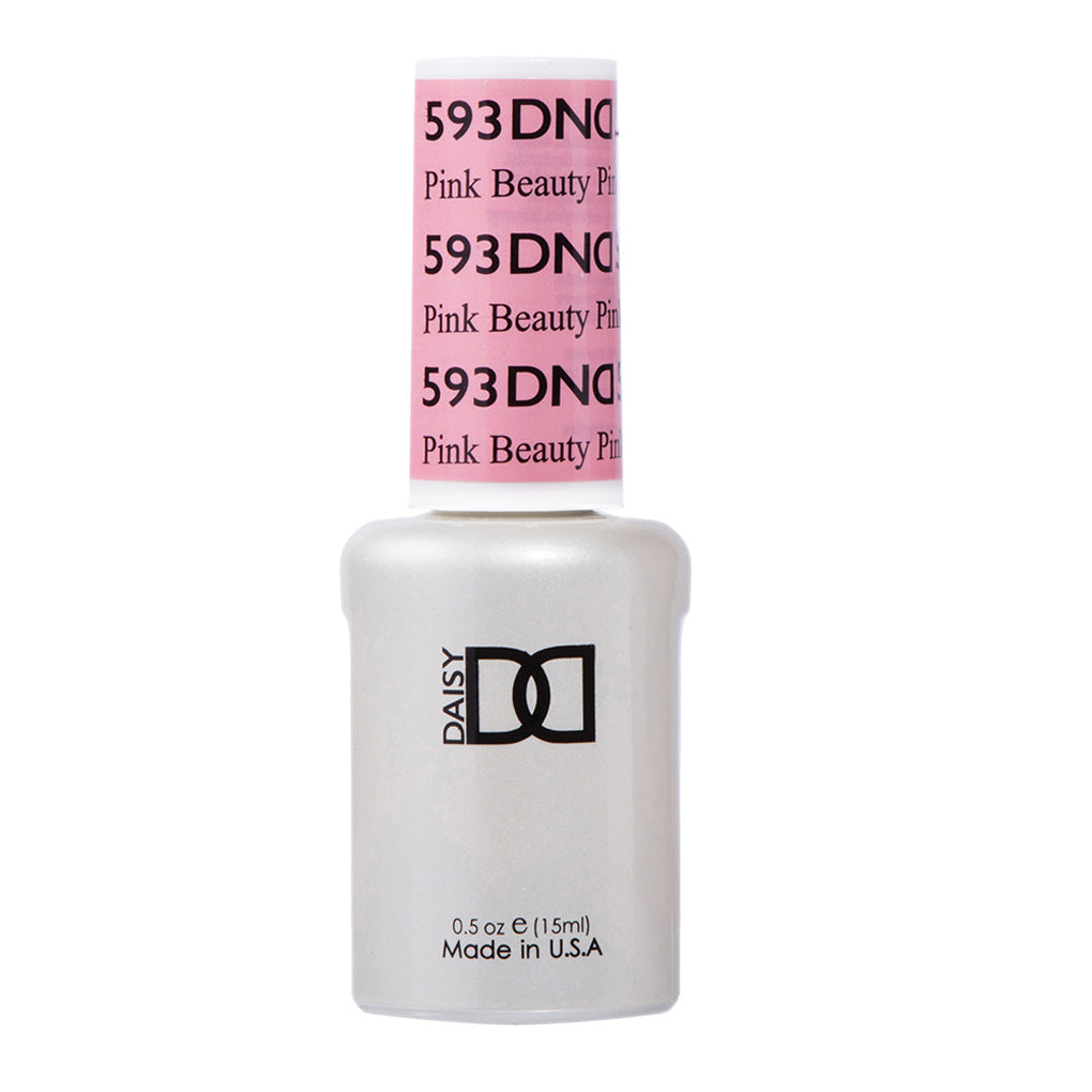 DND Gel Polish - 593 Pink Colors - Pink Beauty by DND - Daisy Nail Designs sold by DTK Nail Supply