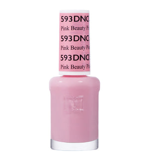 DND Nail Lacquer - 593 Pink Colors - Pink Beauty by DND - Daisy Nail Designs sold by DTK Nail Supply