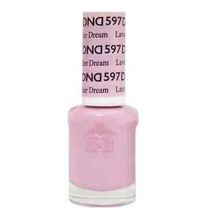 DND Nail Lacquer - 597 Neutral Colors - Lavender Dream by DND - Daisy Nail Designs sold by DTK Nail Supply