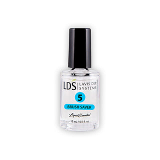  LDS Dipping Powder Essentials #5 Brush Saver 0.5 oz (OP) by LDS sold by DTK Nail Supply
