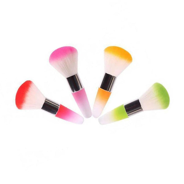  4 Mini Dusting Brush - RANDOM by OTHER sold by DTK Nail Supply