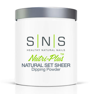  SNS Natural Set Sheer Dipping Powder Pink & White - 16 oz by SNS sold by DTK Nail Supply