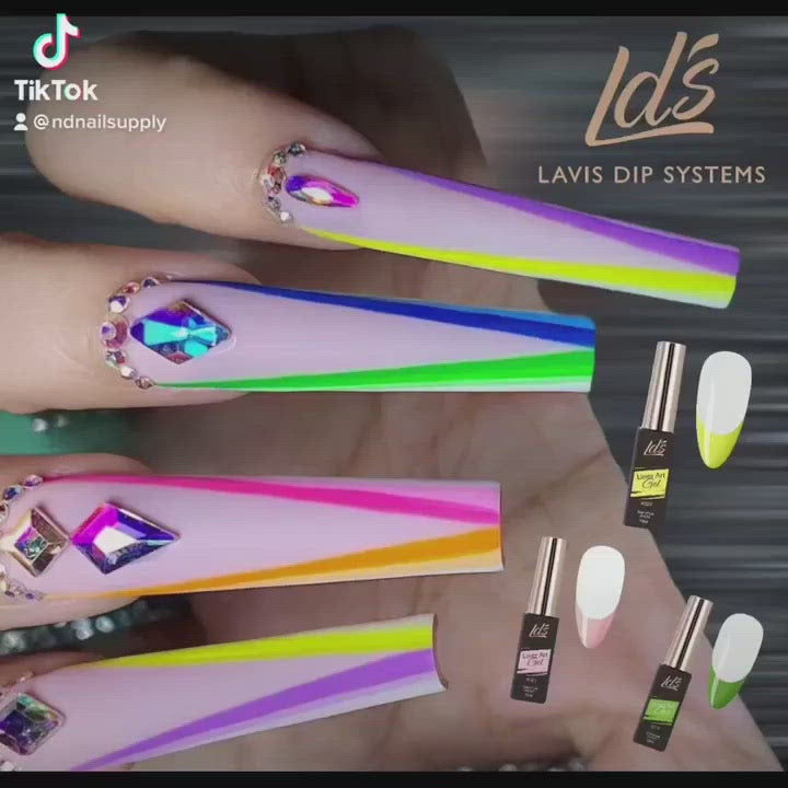 LDS Gel Polish Nail Art Liner - White 02 (ver 2)