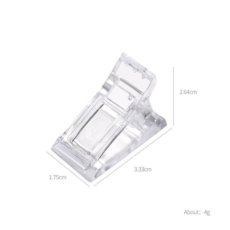 5Pcs Plastic Nails Mold Holder Clips
