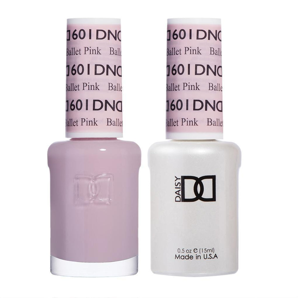  DND Gel Nail Polish Duo - 601 Ballet Pink by DND - Daisy Nail Designs sold by DTK Nail Supply