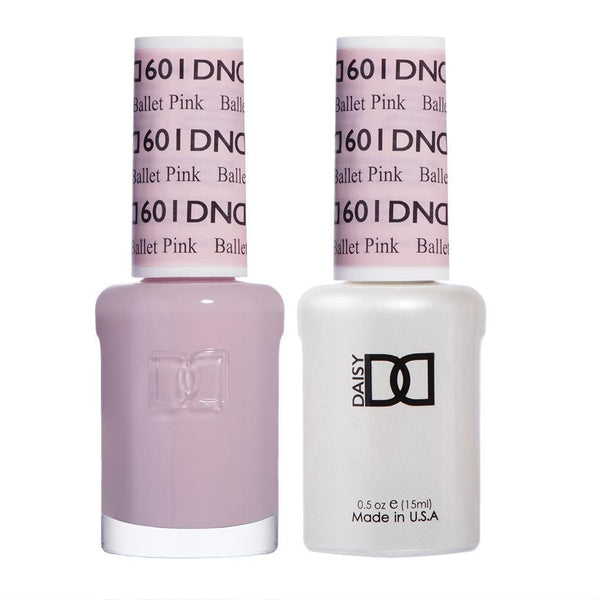 DND Gel Nail Polish Duo - 601 Ballet Pink by DND - Daisy Nail Designs sold by DTK Nail Supply