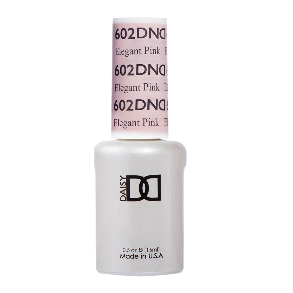 DND Gel Polish - 602 Neutral Colors - Elegant Pink by DND - Daisy Nail Designs sold by DTK Nail Supply