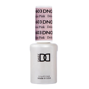 DND Gel Polish - 603 Neutral Colors - Dolce Pink by DND - Daisy Nail Designs sold by DTK Nail Supply