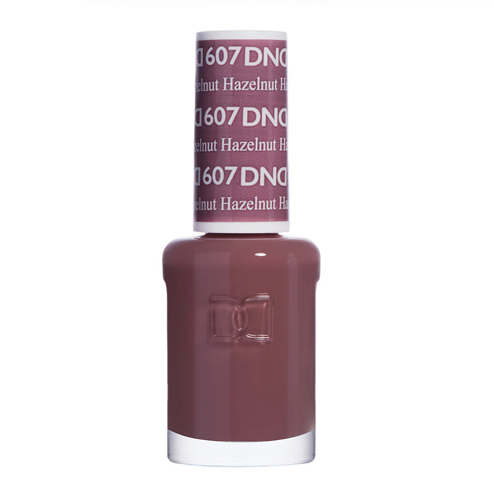 DND Nail Lacquer - 607 Brown Colors - Hazelnut by DND - Daisy Nail Designs sold by DTK Nail Supply