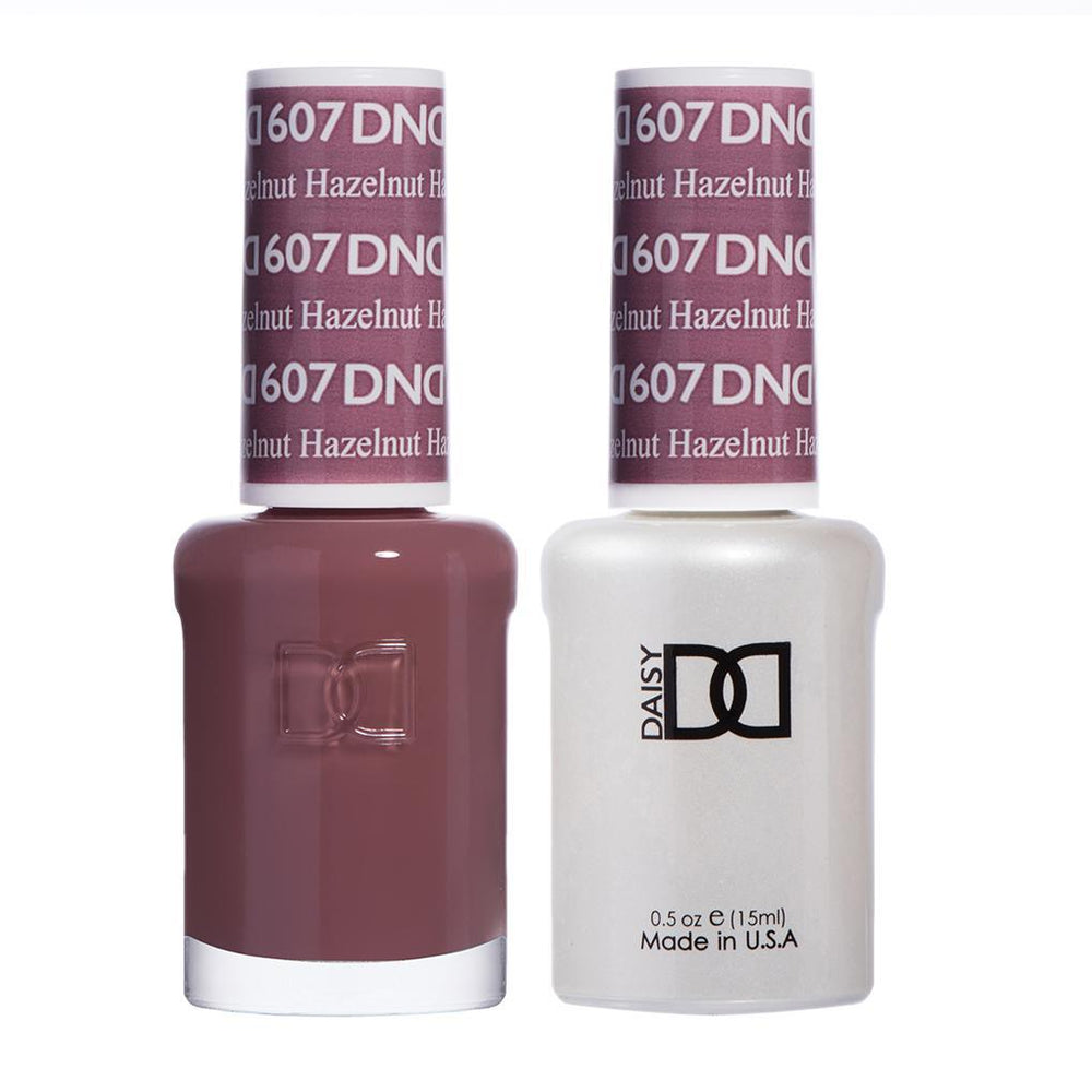  DND Gel Nail Polish Duo - 607 Hazelnut by DND - Daisy Nail Designs sold by DTK Nail Supply