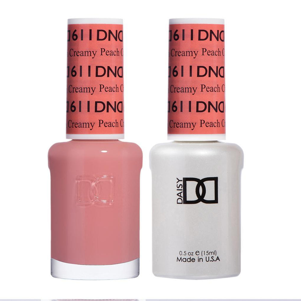  DND Gel Nail Polish Duo - 611 Creamy Peach by DND - Daisy Nail Designs sold by DTK Nail Supply