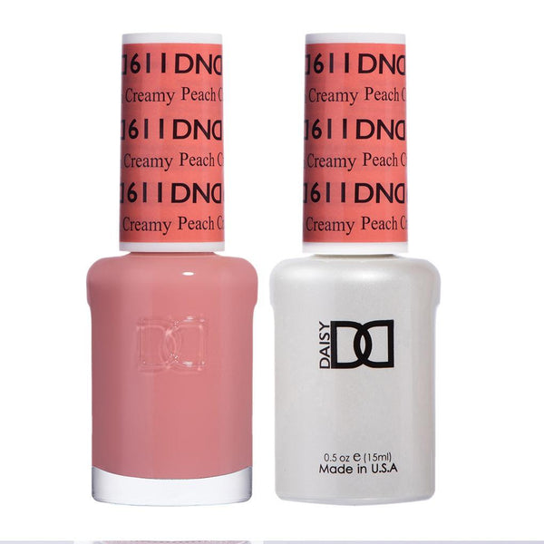  DND Gel Nail Polish Duo - 611 Creamy Peach by DND - Daisy Nail Designs sold by DTK Nail Supply